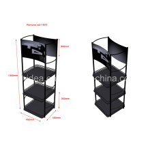 Pop Bebidas Bebidas Frutas Piso Metal Display Stand